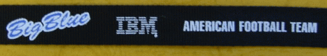 画像: IBMアメフトネックストラップ